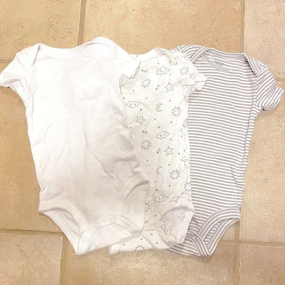 Lot of 3 Baby Onesies
